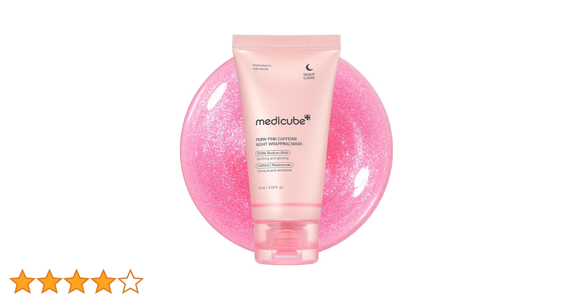 Amazon.co.jp: メディキューブ PDRNナイトラッピングマスク 75ml 高